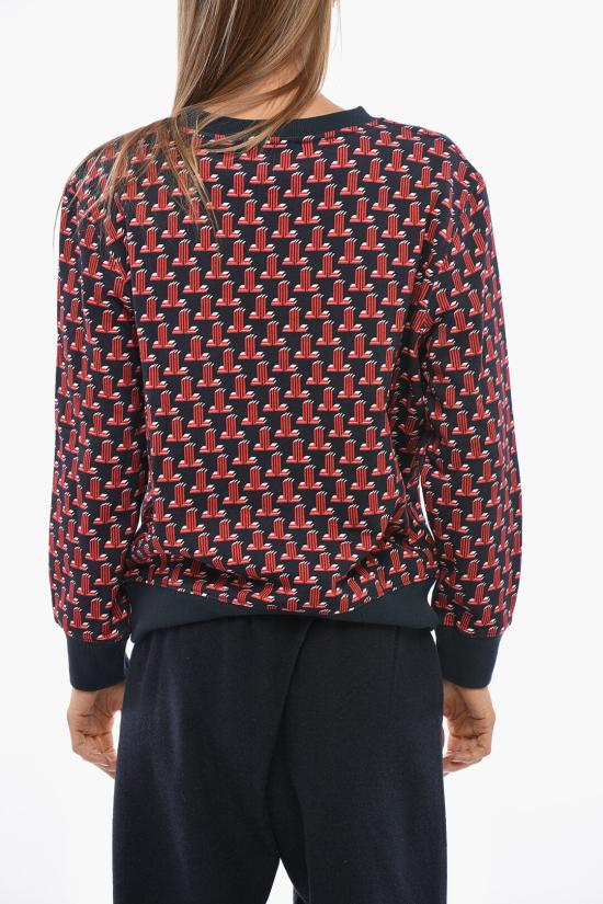  랑방 긴팔 티셔츠 SS0006 J184 3524 Blu Rosso - LANVIN