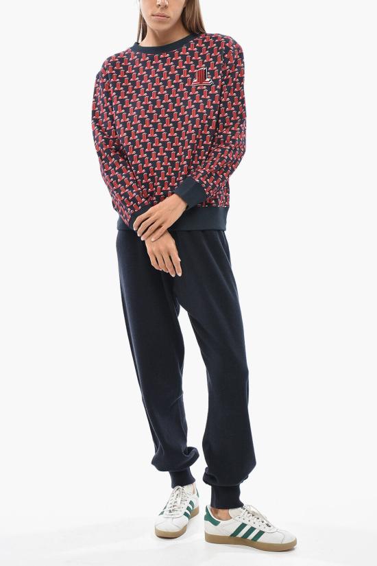  랑방 긴팔 티셔츠 SS0006 J184 3524 Blu Rosso - LANVIN