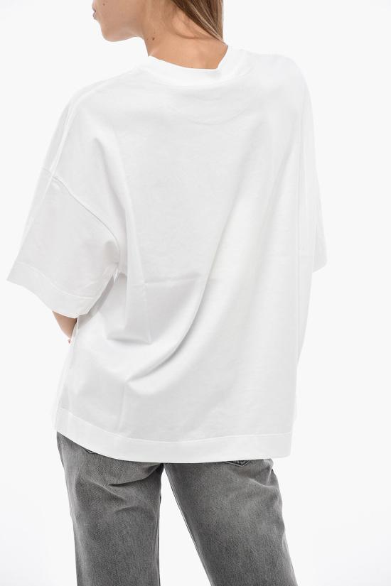  알렉산더 맥퀸 반팔 티셔츠 769754QZAKH0900 White - ALEXANDER MCQUEEN