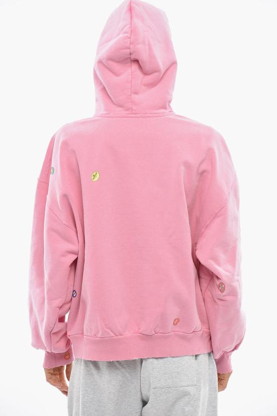  발렌시아가 긴팔 티셔츠 803264TRVS5 9568 Pink - BALENCIAGA