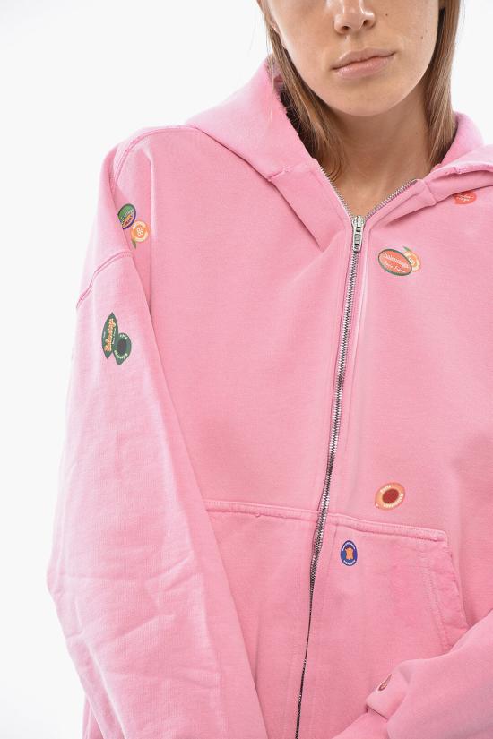  발렌시아가 긴팔 티셔츠 803264TRVS5 9568 Pink - BALENCIAGA