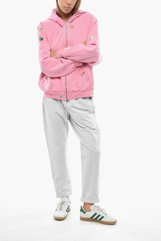  발렌시아가 긴팔 티셔츠 803264TRVS5 9568 Pink - BALENCIAGA