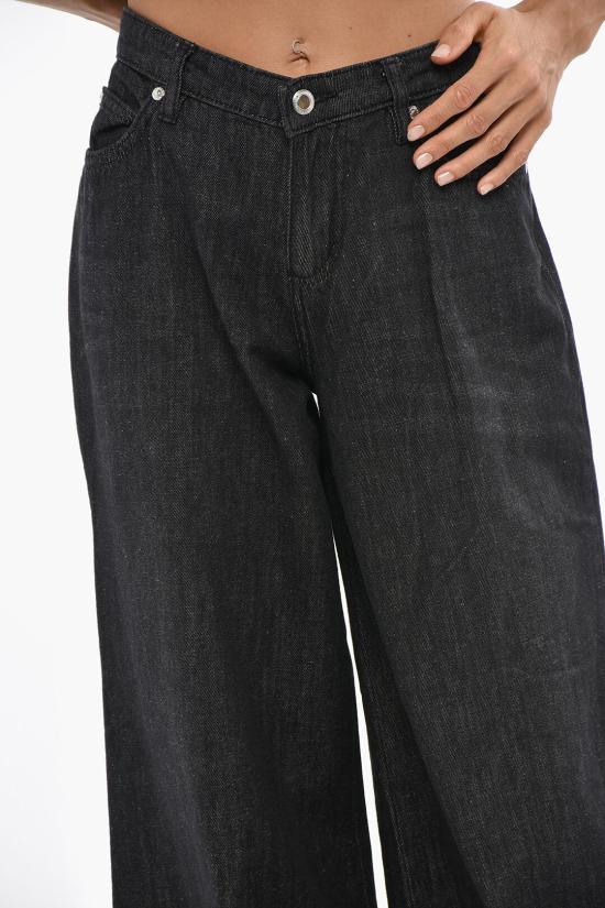  에르마노 설비노 데님 팬츠 D47EP045EI7MF099 Black - ERMANNO SCERVINO