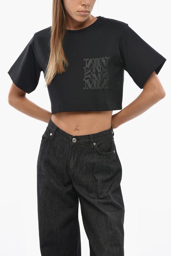  막스마라 반팔 티셔츠 MESSICO 0 002 Black
