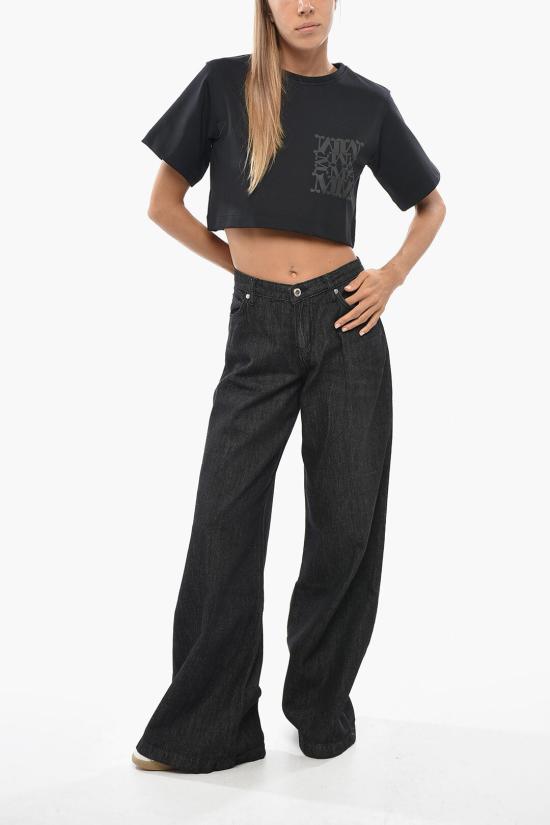  막스마라 반팔 티셔츠 MESSICO 0 002 Black - MAX MARA