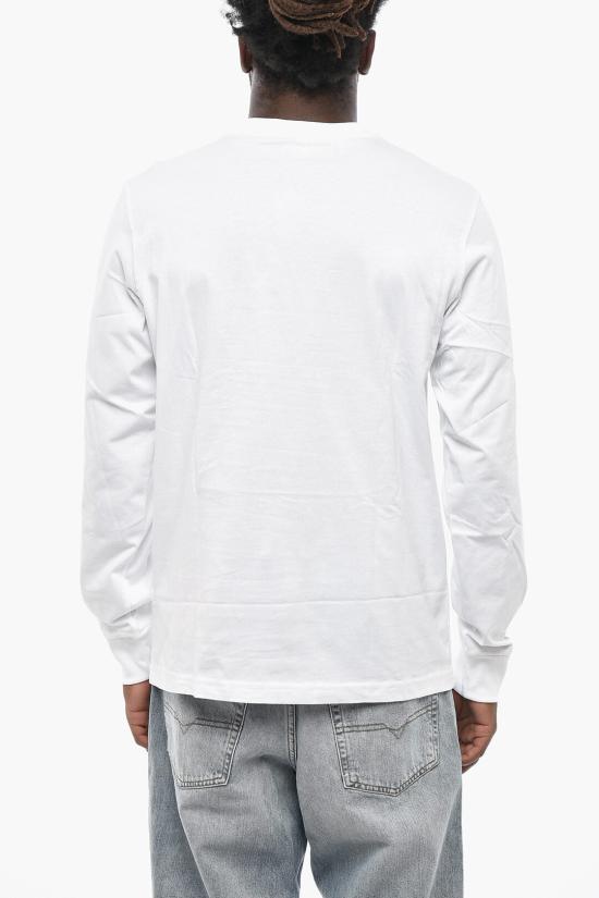  디젤 긴팔 티셔츠 A17547 RPATI 100 White - DIESEL