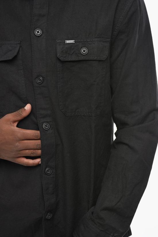  디젤 긴팔 셔츠 A16031 RGSAM 900 Black - DIESEL