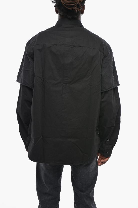  디젤 긴팔 셔츠 A16199 0KNAI 9XX Black - DIESEL