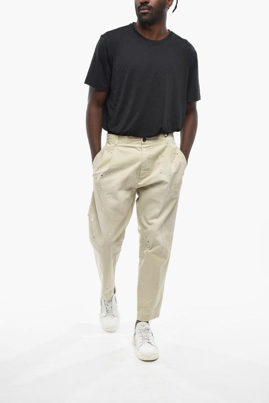  디스퀘어드2 스트레이트 팬츠 S74KB0775S41794806 Beige - DSQUARED2