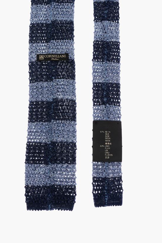  꼬르넬리아니 넥타이 81U303 8120396 001 Blue - CORNELIANI