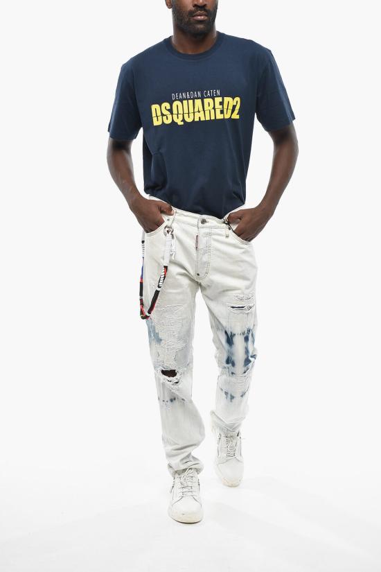  디스퀘어드2 데님 팬츠 S71LB1407S30309470 Blue - DSQUARED2