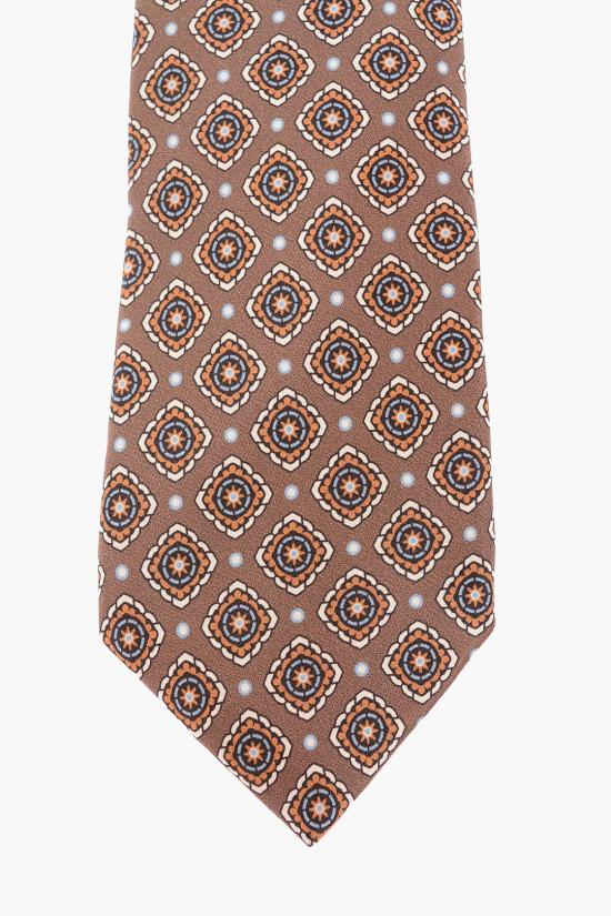 꼬르넬리아니 넥타이 83U302 9120412 033 Brown - CORNELIANI
