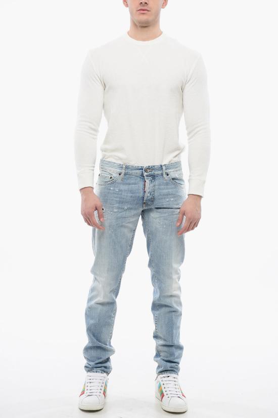  디스퀘어드2 데님 팬츠 S74LB1321 S30309 470 Blue - DSQUARED2