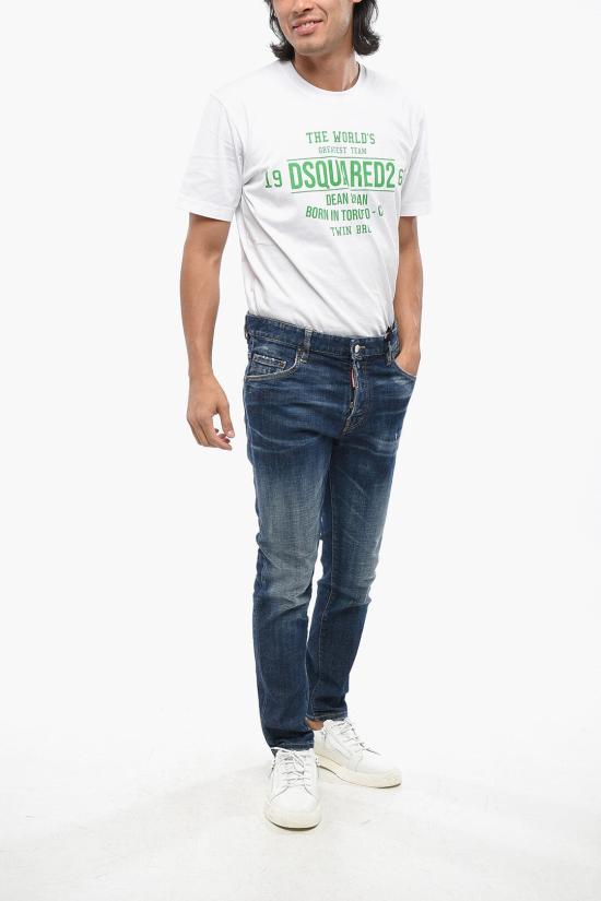  디스퀘어드2 데님 팬츠 S71LB1469 S30872 470 Blue - DSQUARED2