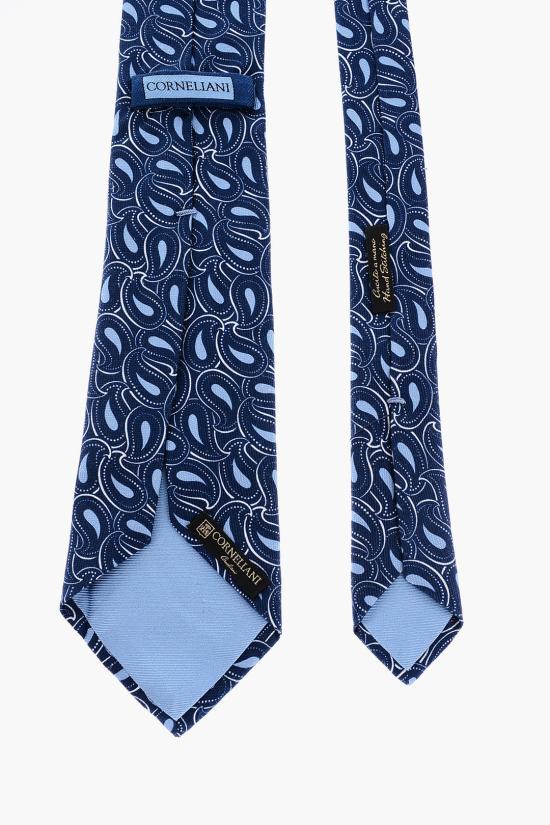  꼬르넬리아니 넥타이 81U309 8120421 001 Blue - CORNELIANI