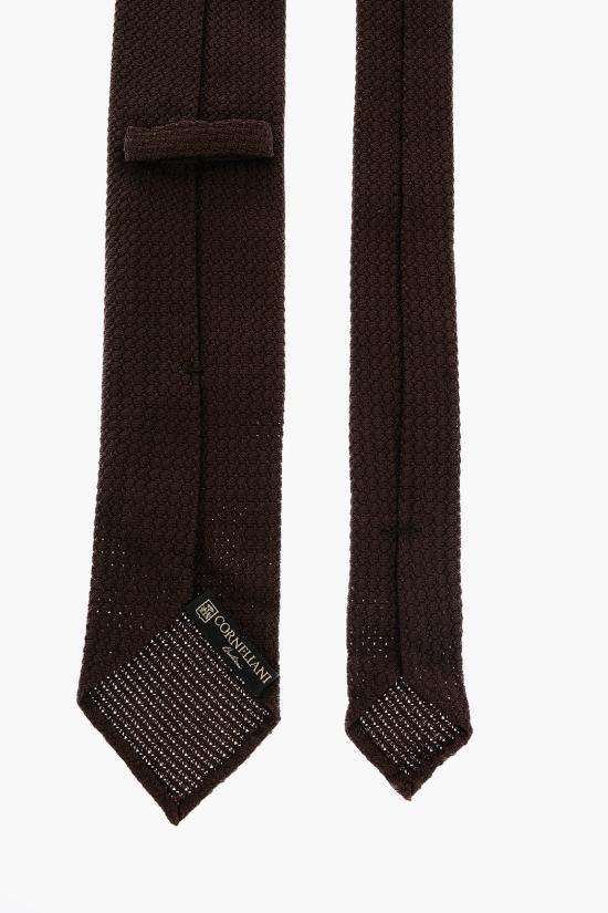  꼬르넬리아니 넥타이 81U394 8120448 030 Brown - CORNELIANI