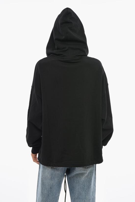 베르사체 후드 티셔츠 79HAIB03CFB00899 Black - VERSACE