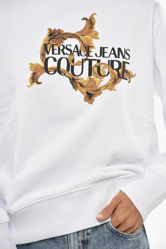  베르사체 긴팔 티셔츠 79HAIE06CF00EG03 White - VERSACE