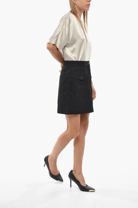  드리스 반 노튼 숏 스커트 010810 2044 900 23 Black - DRIES VAN NOTEN