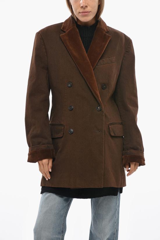  드리스 반 노튼 수트 자켓 0104372397703 Brown