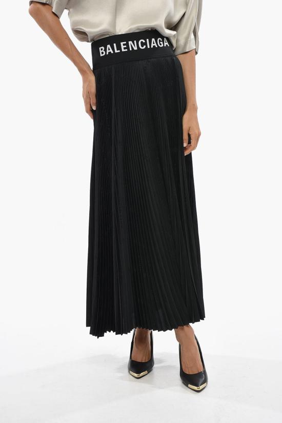  발렌시아가 롱 스커트 790581 TQO30 1000 29 Black