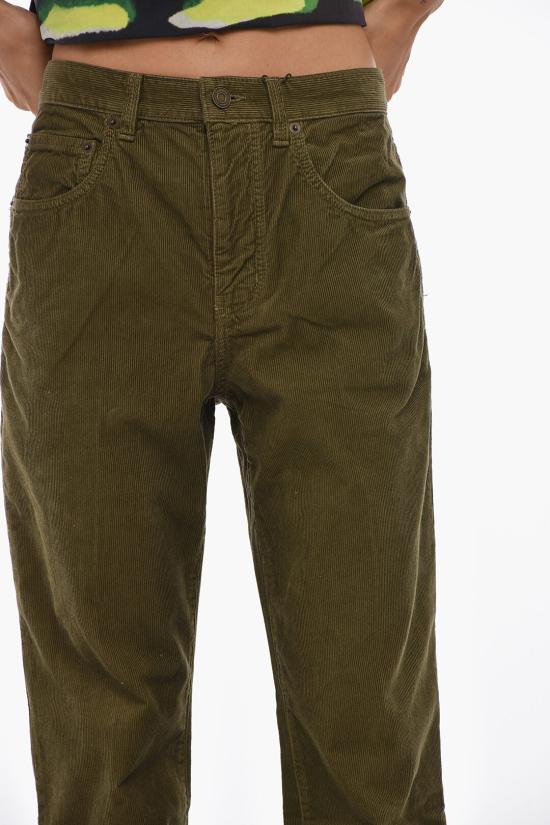  생로랑 코듀로이 클라이드 팬츠 705103Y29IA3564 Green - SAINT LAURENT