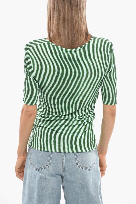  드리스 반 노튼 반팔 티셔츠 011192 2619 604 23 Green - DRIES VAN NOTEN