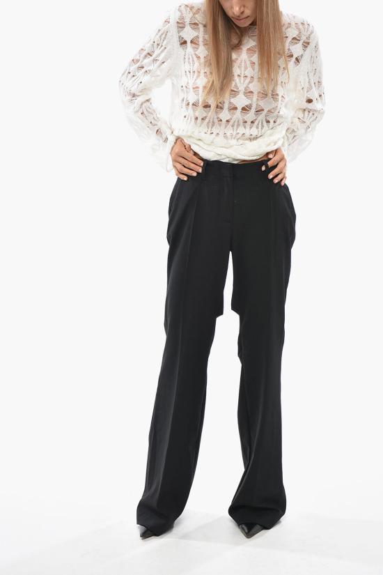  오프화이트 스트레이트 팬츠 OWCA161 F22FAB002 1000 26 Black - OFF WHITE