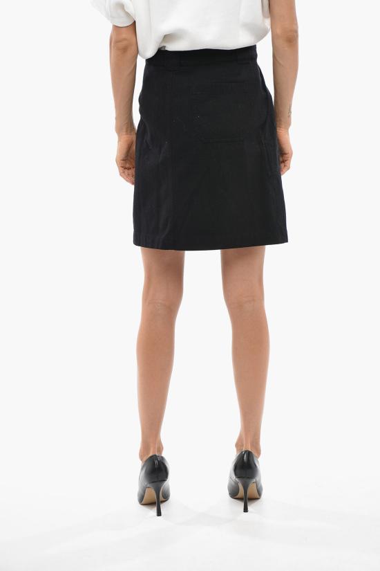  아페쎄 데님 스커트 COFCV F06377 LZZBLACK - A.P.C.