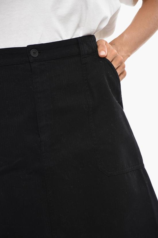  아페쎄 데님 스커트 COFCV F06377 LZZBLACK - A.P.C.