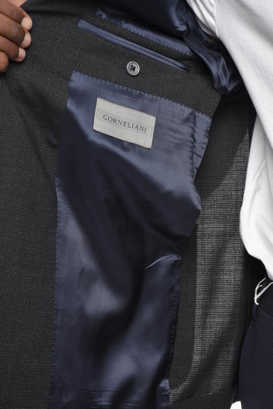 꼬르넬리아니 수트 자켓 85XY70 0118475 003 Blu notte Antracite - CORNELIANI
