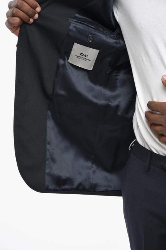  꼬르넬리아니 수트 자켓 946R40 9468518 002 Midnight blue - CORNELIANI