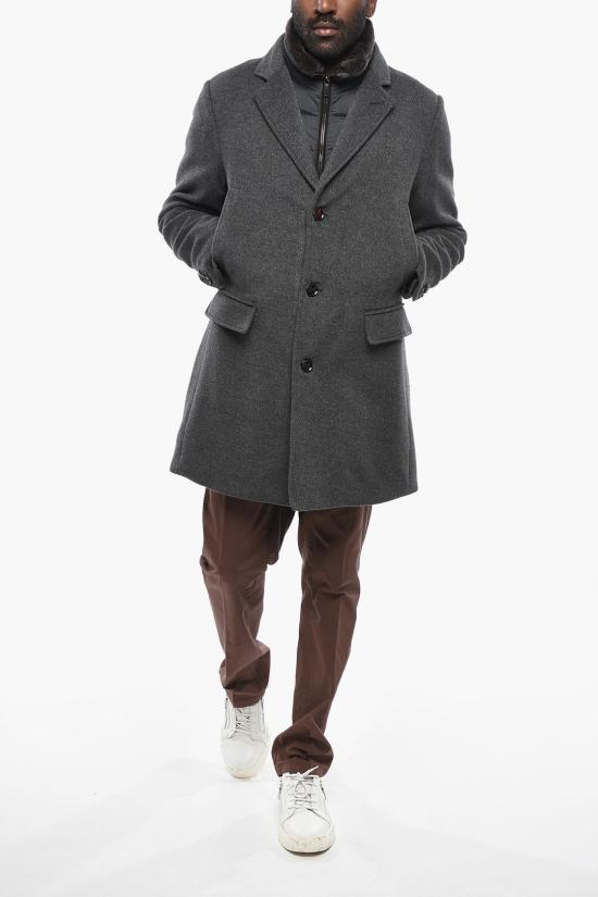  무레르 코트 JASONLE LIGHTGREY Gray - MOORER