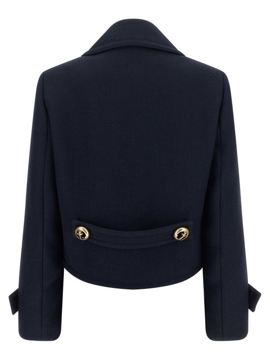  발렌시아가 자켓 LDA002D7TUU168065 NAVY - BALENCIAGA