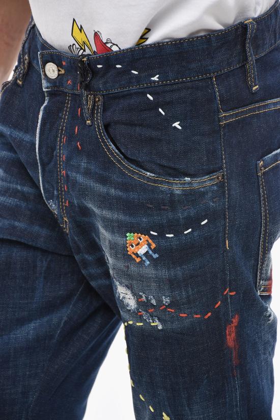  디스퀘어드2 데님 팬츠 S74LB1392 S30664 470 Blue - DSQUARED2
