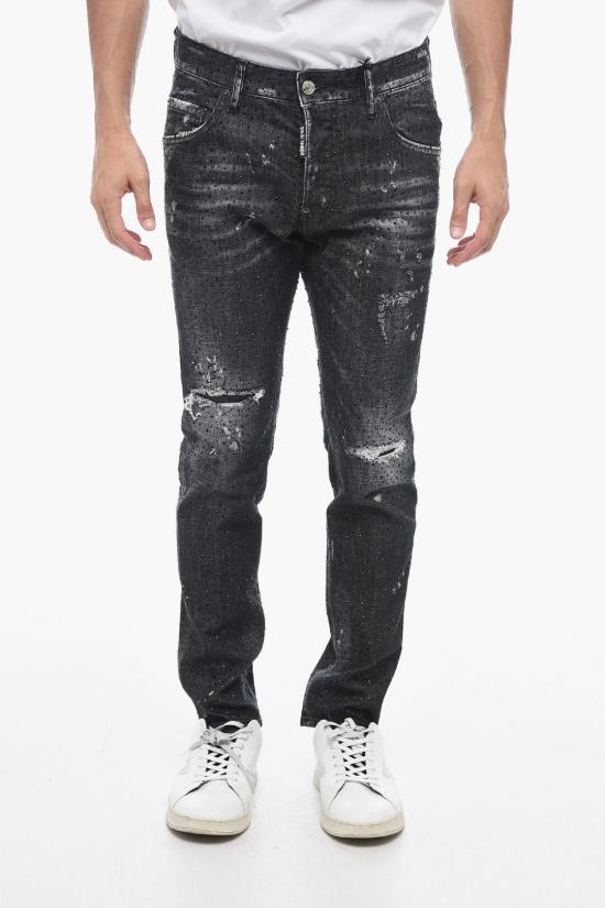  디스퀘어드2 데님 팬츠 S74LB1395 S30357 900 Black