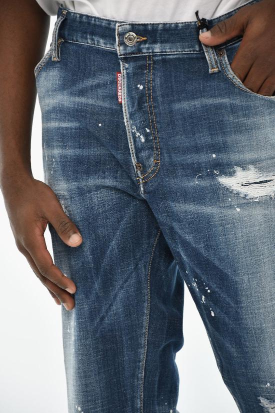  디스퀘어드2 데님 팬츠 S74LB1328 S30872 470 Blue - DSQUARED2