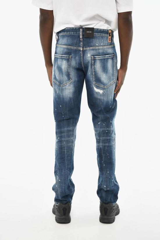  디스퀘어드2 데님 팬츠 S74LB1328 S30872 470 Blue - DSQUARED2