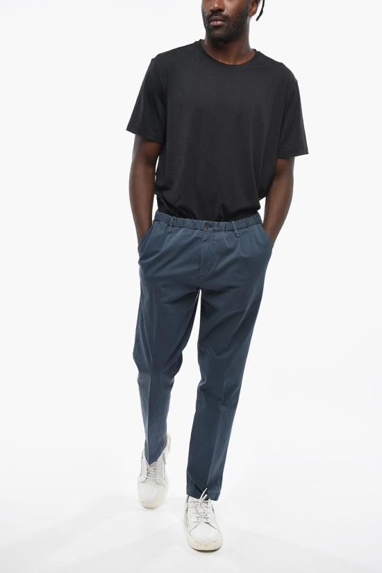  꼬르넬리아니 치노 팬츠 914ED6 3120190 006 Blue - CORNELIANI