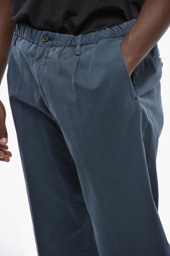  꼬르넬리아니 치노 팬츠 914ED6 3120190 006 Blue - CORNELIANI