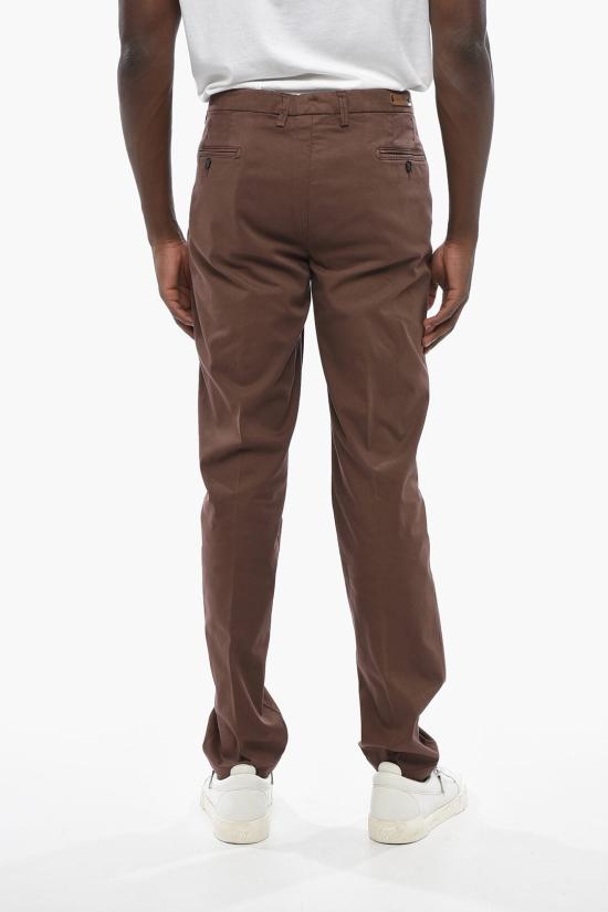  꼬르넬리아니 치노 팬츠 834ET1 9120166 032 Brown - CORNELIANI