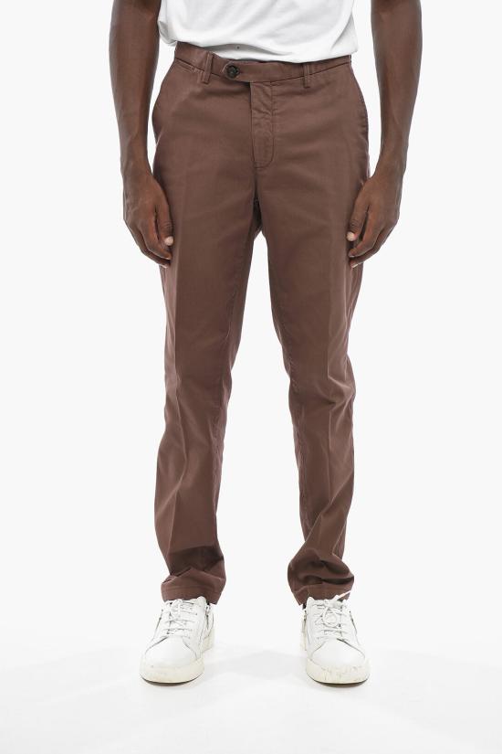 꼬르넬리아니 치노 팬츠 834ET1 9120166 032 Brown