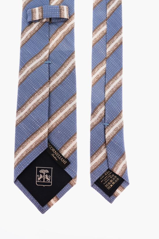  꼬르넬리아니 넥타이 81U306 8120440 003 Blue - CORNELIANI