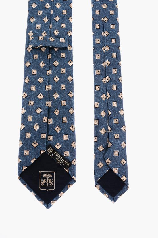  꼬르넬리아니 넥타이 81U306 8120408 001 Blue - CORNELIANI