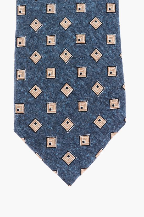  꼬르넬리아니 넥타이 81U306 8120408 001 Blue - CORNELIANI