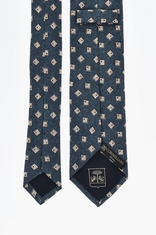  꼬르넬리아니 넥타이 81U306 8120408 001 Blue - CORNELIANI