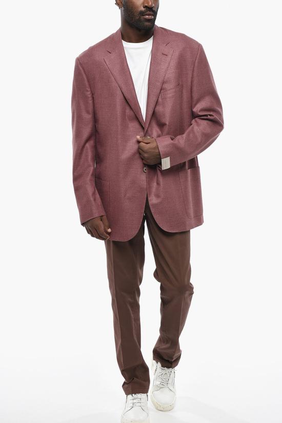 꼬르넬리아니 수트 자켓 85X240 0118288 040 Pink - CORNELIANI