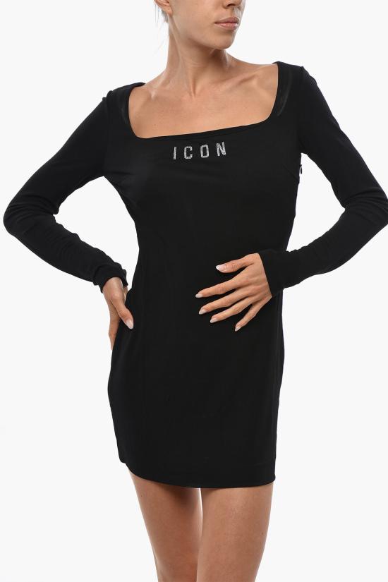  디스퀘어드2 숏 원피스 S80CT0043S24588900 Black - DSQUARED2
