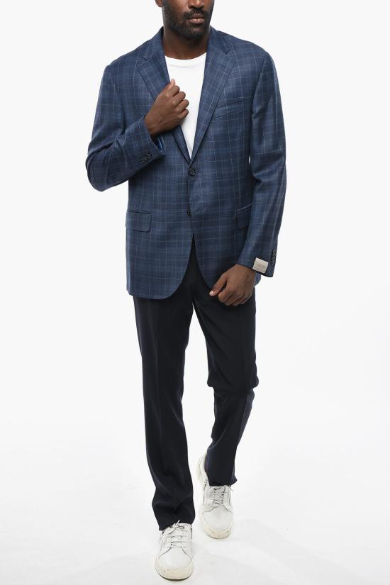  꼬르넬리아니 수트 자켓 856296 0116277 008 Blue - CORNELIANI