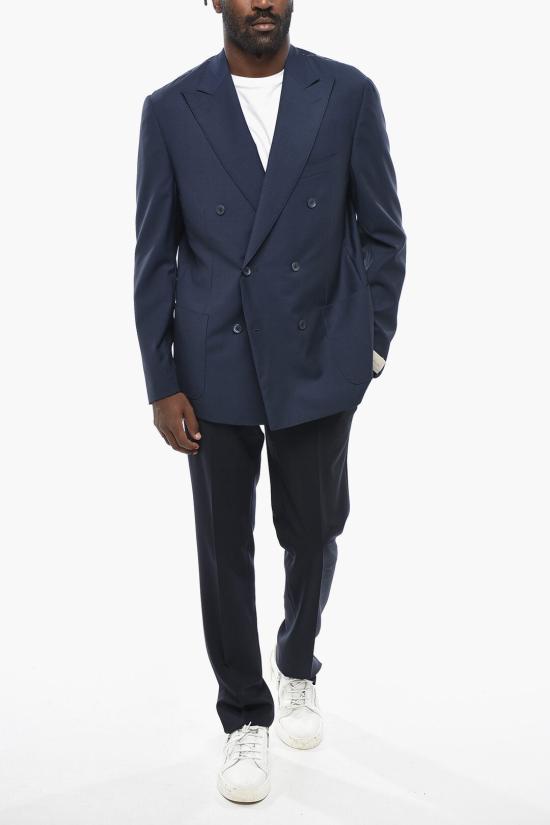  꼬르넬리아니 수트 자켓 91XY89 3117158 007 Blue - CORNELIANI